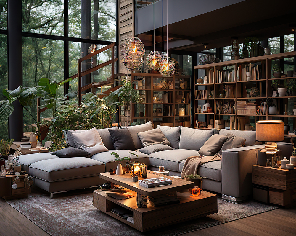 Library and lounge